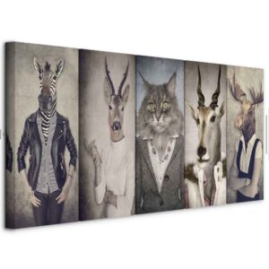 Leinwandbild - Animal Masks I