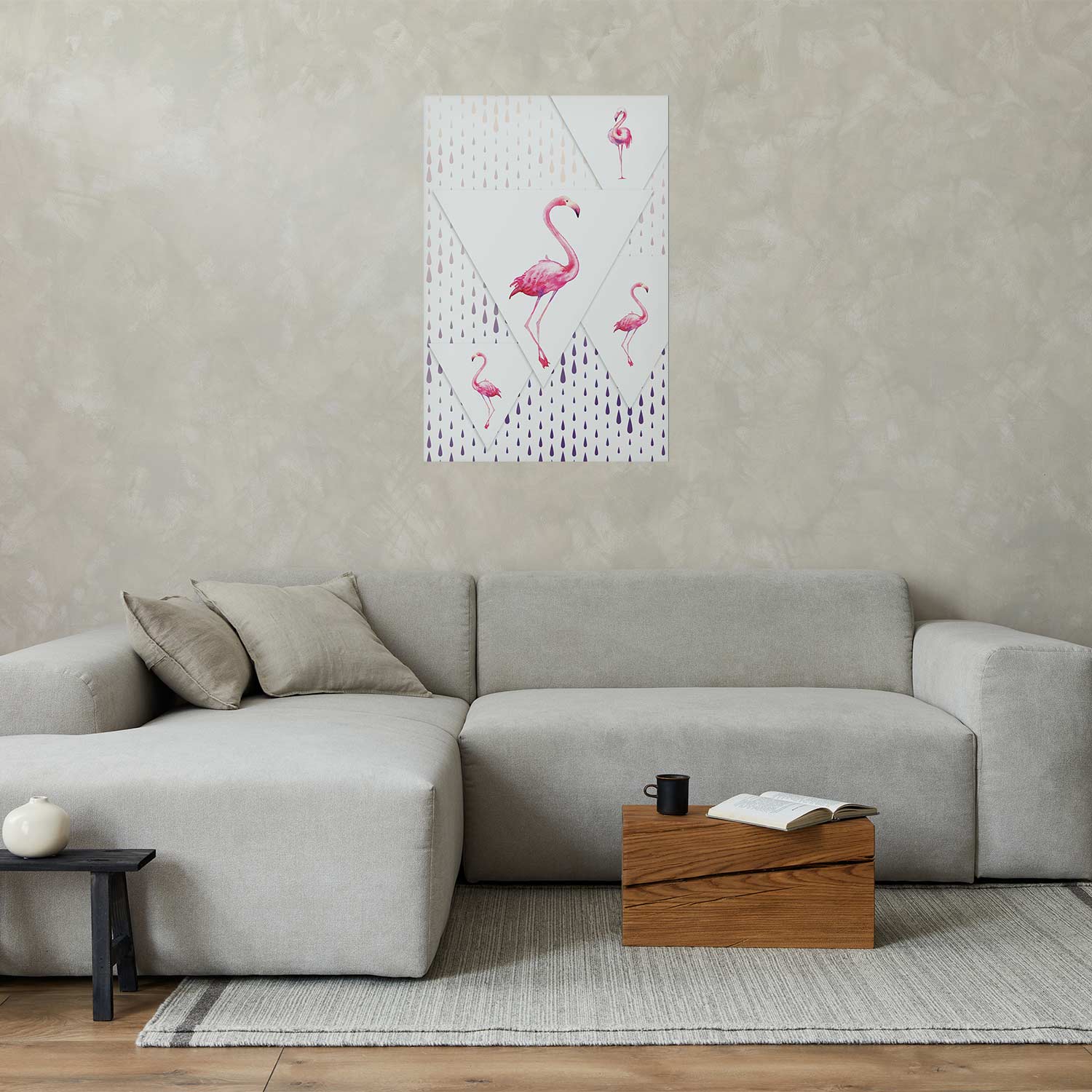 Poster - Flamingo Family – Bild 5