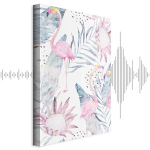 Leinwandbild - Exotic Fog (1 Part) Vertical