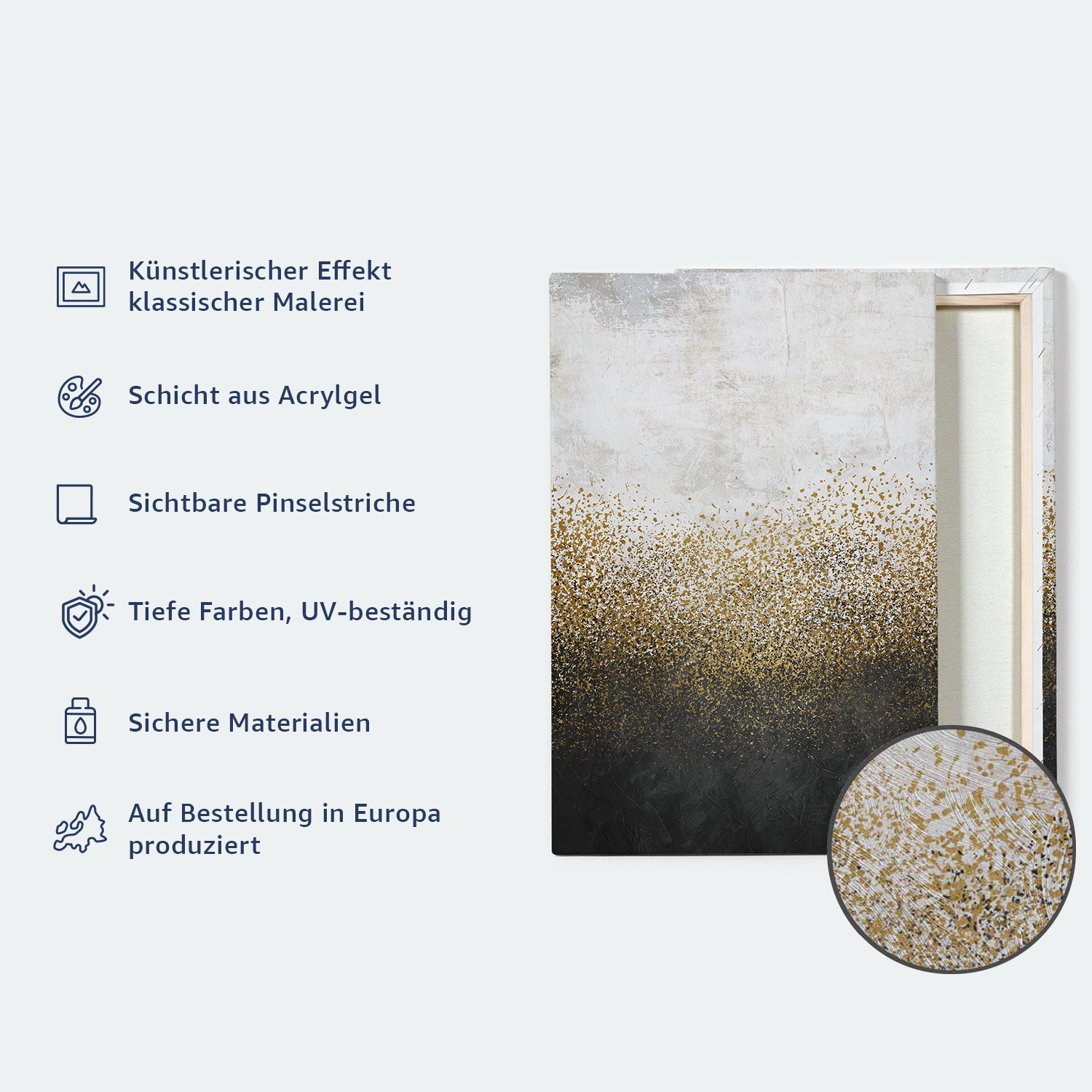 Leinwandbild - August Macke – Lady in Green Jacket – Bild 3