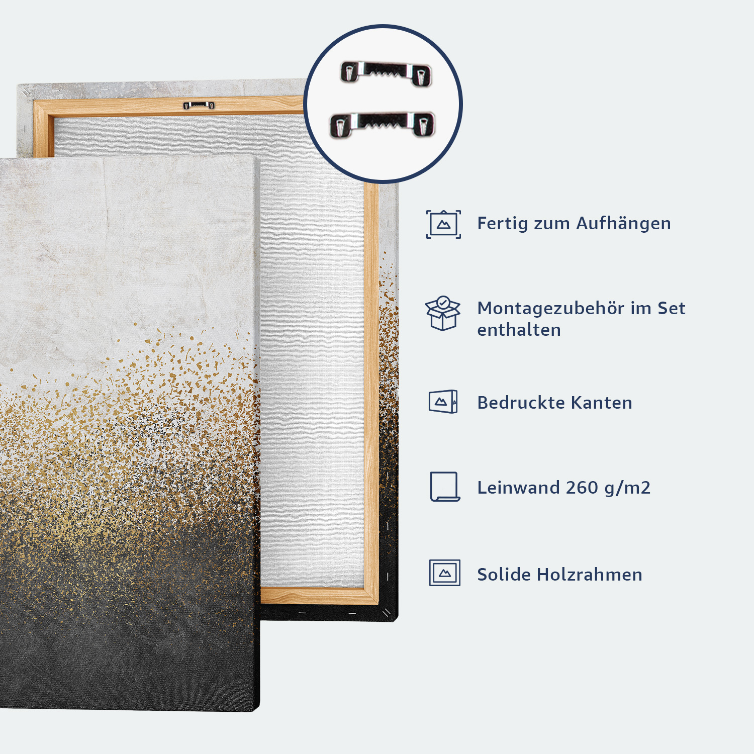 Leinwandbild - August Macke – Lady in Green Jacket – Bild 4