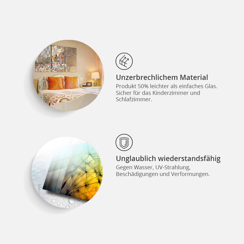 Acrylglasbild - Cyclamen Dream – Bild 4