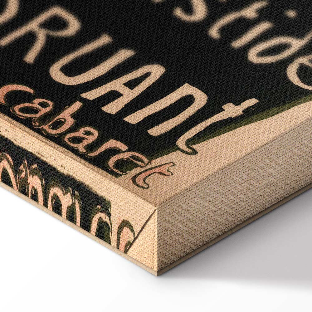 Leinwandbild - Aristide Bruant: Dans son cabaret (1 Part) Vertical – Bild 8