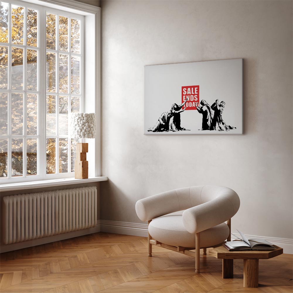 Leinwandbild - Sale (1 Part) Vertical – Bild 5
