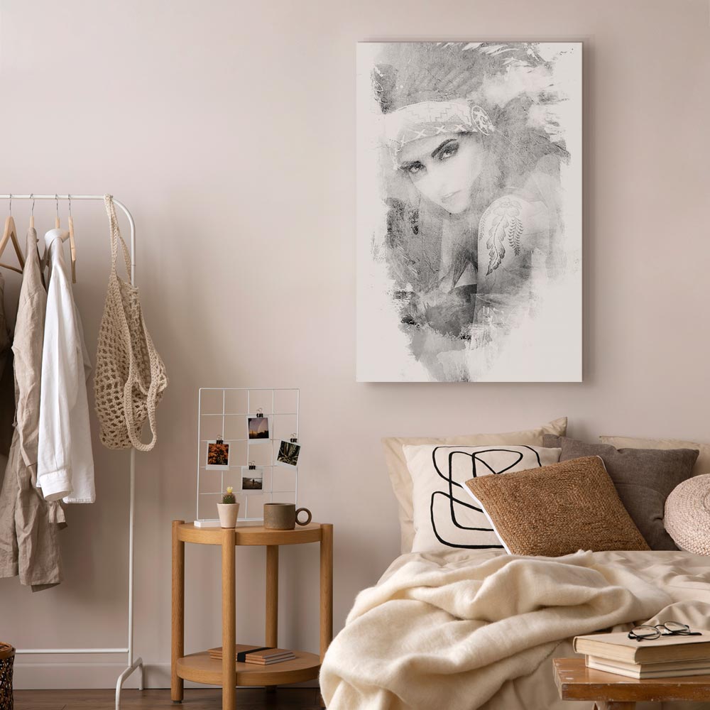 Leinwandbild - Ethnic Look (1 Part) Vertical – Bild 6