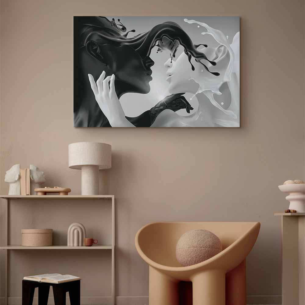 Leinwandbild - Tender Opposite (1 Part) Wide – Bild 5