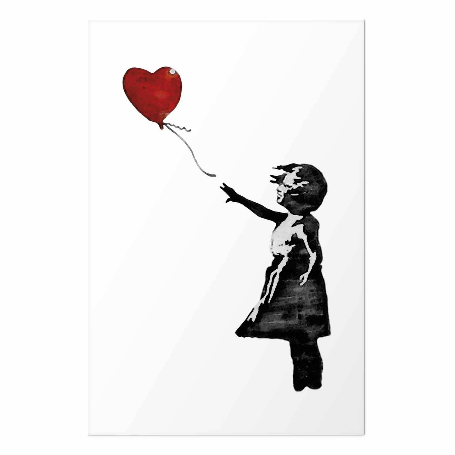 Poster - Banksy: Girl with a Balloon – Bild 2