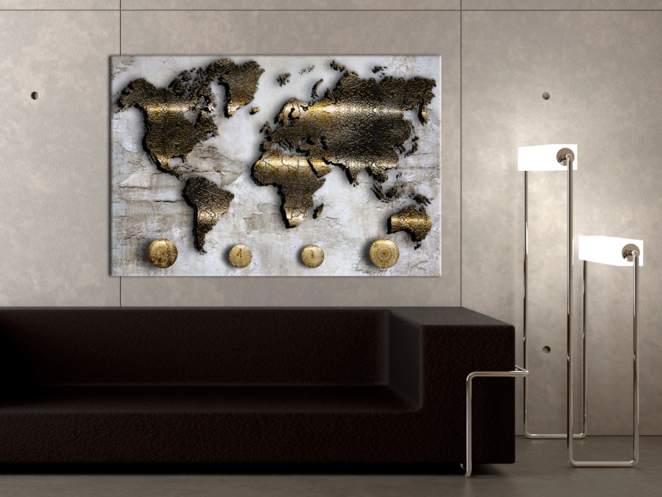 Korkbild - Golden Journey – Bild 2