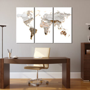 Korkbild - Concrete Continents