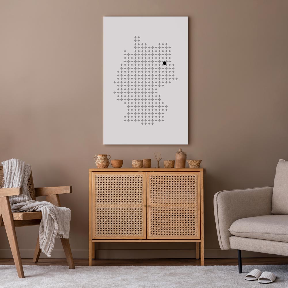 Leinwandbild - Germany (1 Part) Vertical – Bild 5