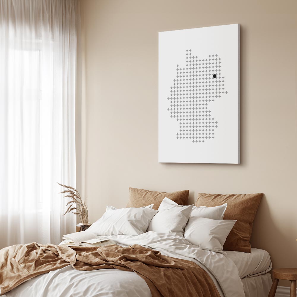 Leinwandbild - Germany (1 Part) Vertical – Bild 6