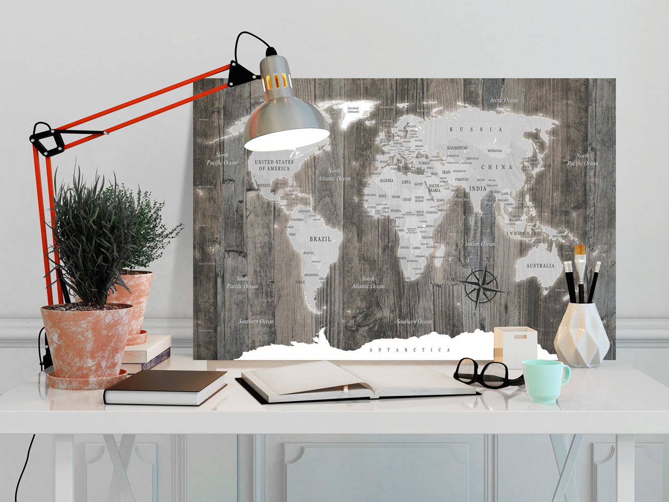 Korkbild - World of Wood