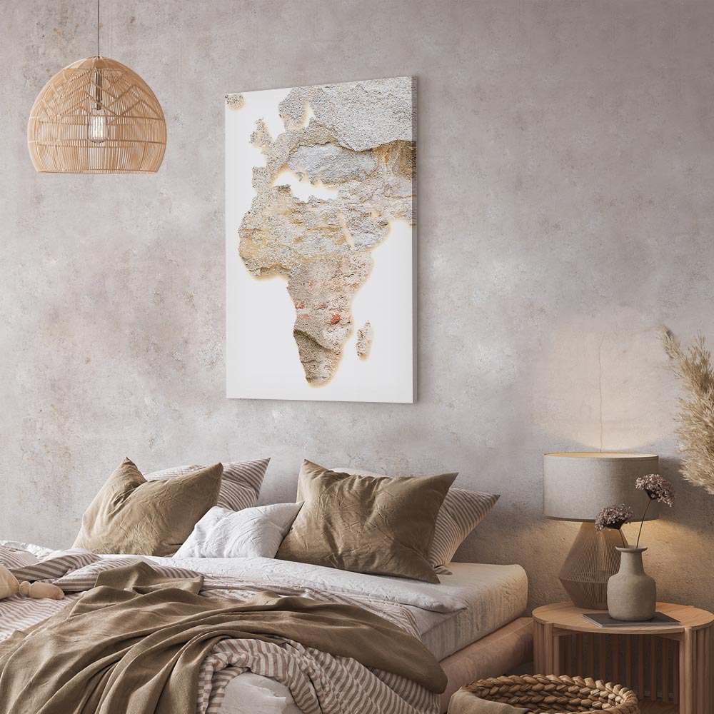 Leinwandbild - Hot Continent (1 Part) Vertical – Bild 6