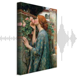 Leinwandbild - John William Waterhouse – The Soul of the Rose