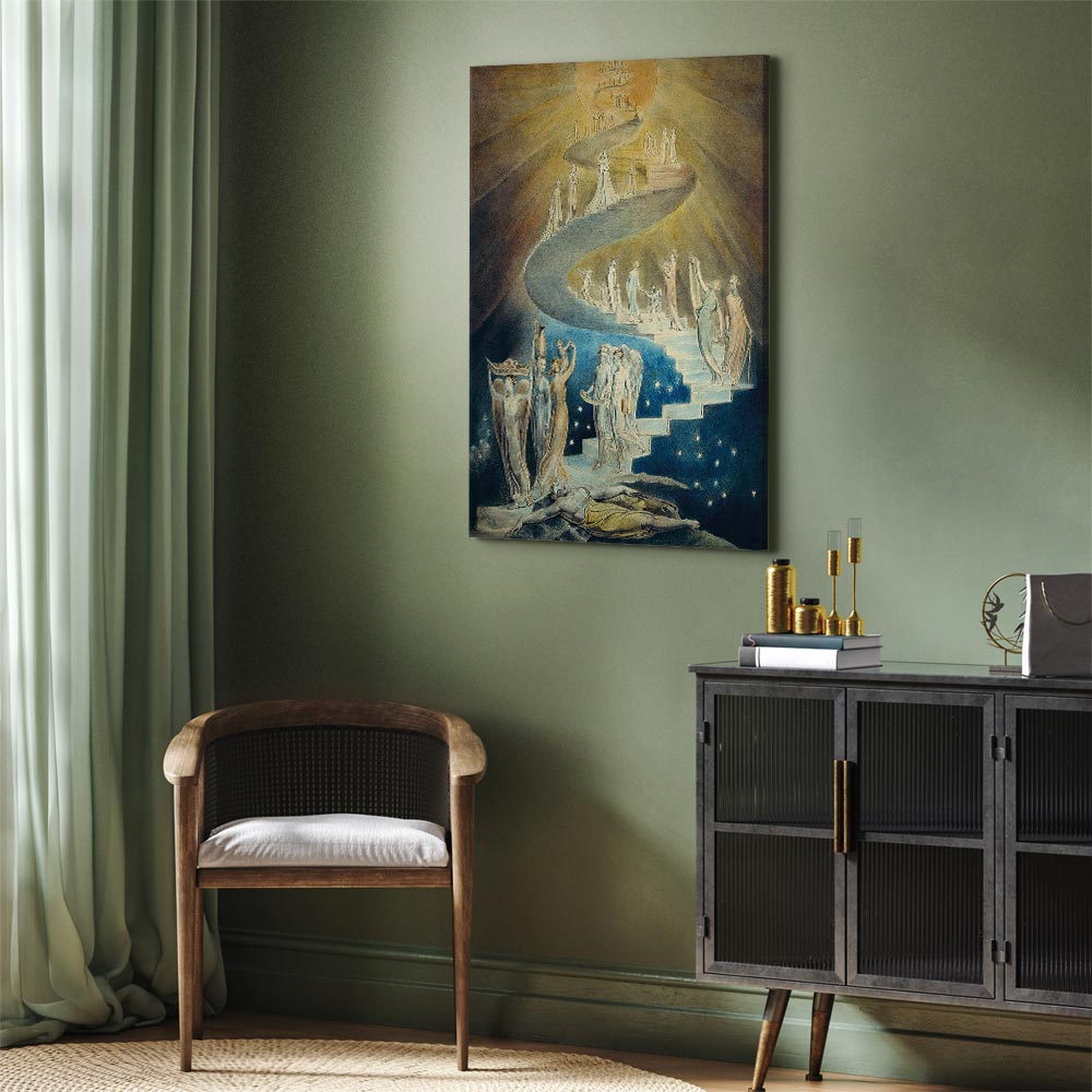 Leinwandbild - William Blake – Jacob’s Ladder – Bild 5