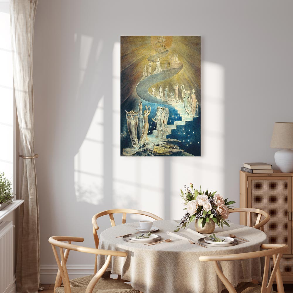 Leinwandbild - William Blake – Jacob’s Ladder – Bild 7