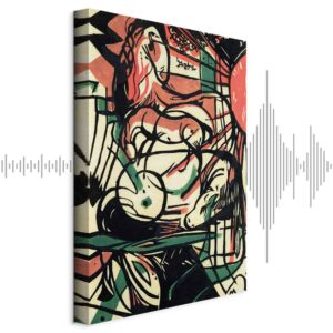 Leinwandbild - Franz Marc – The Birth of the Horse