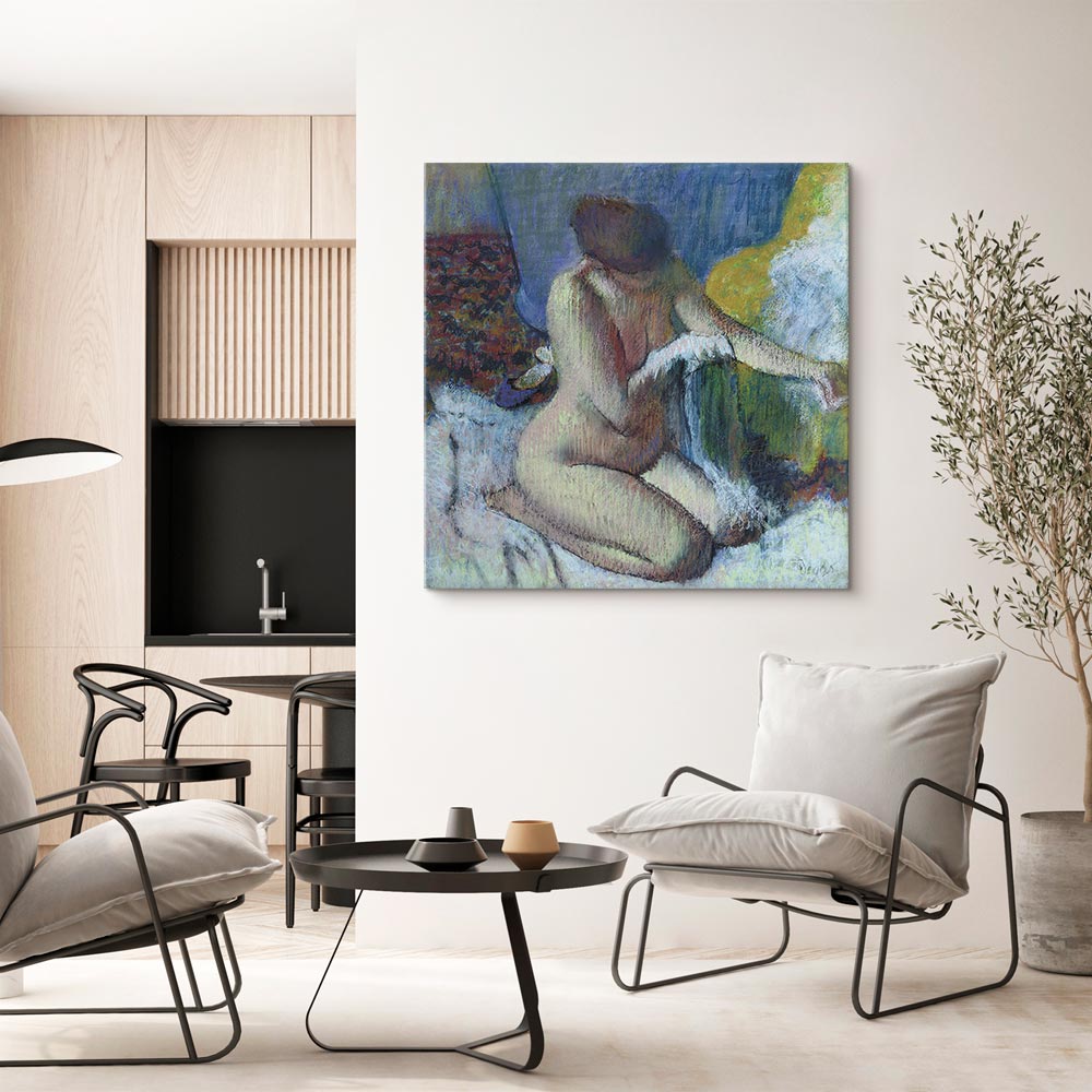 Leinwandbild - Edgar Degas – After the Bath – Bild 5