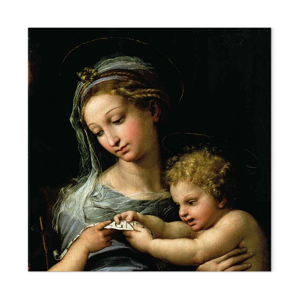 Leinwandbild - Rafael Santi – The Virgin of the Rose – Bild 2