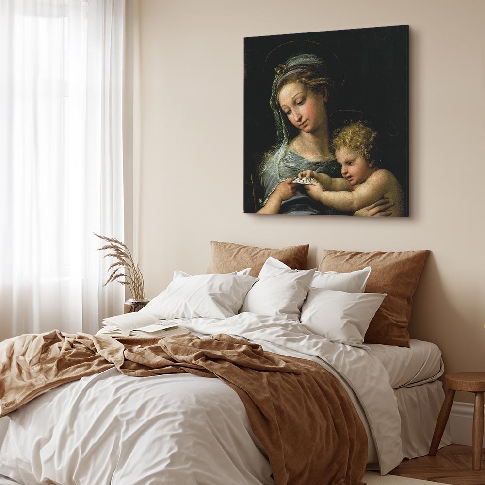 Leinwandbild - Rafael Santi – The Virgin of the Rose – Bild 6