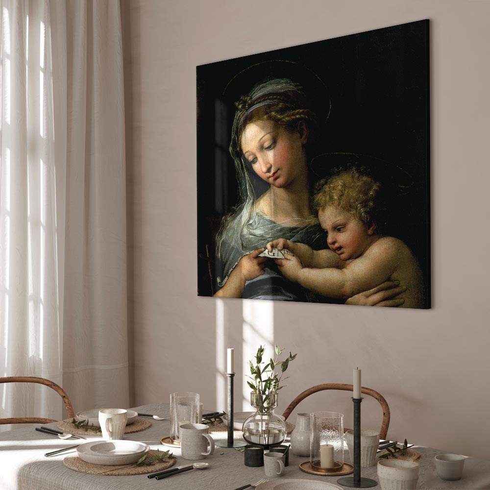 Leinwandbild - Rafael Santi – The Virgin of the Rose – Bild 7