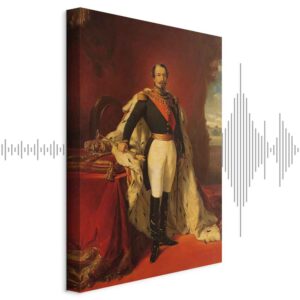 Leinwandbild - Franz Xaver Winterhalter – Portrait of Napoleon III