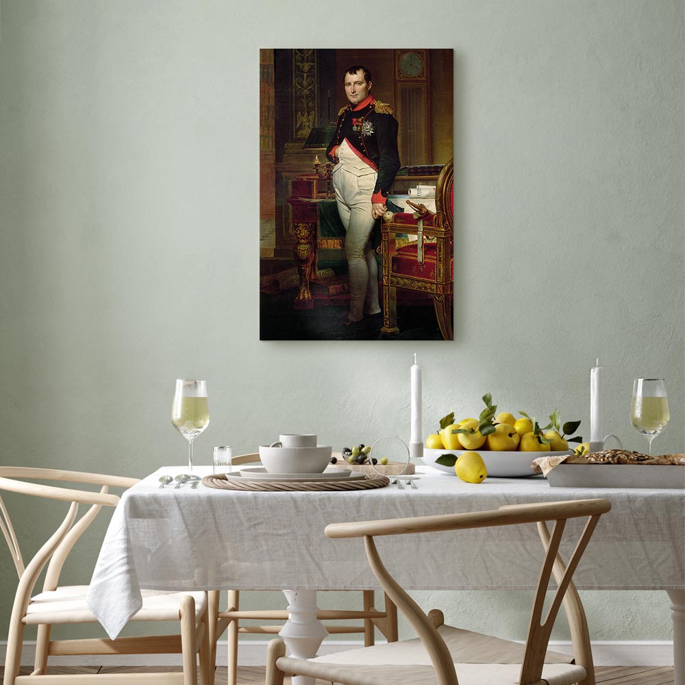 Leinwandbild - Jacques-Louis David – Napoleon Bonaparte – Bild 7