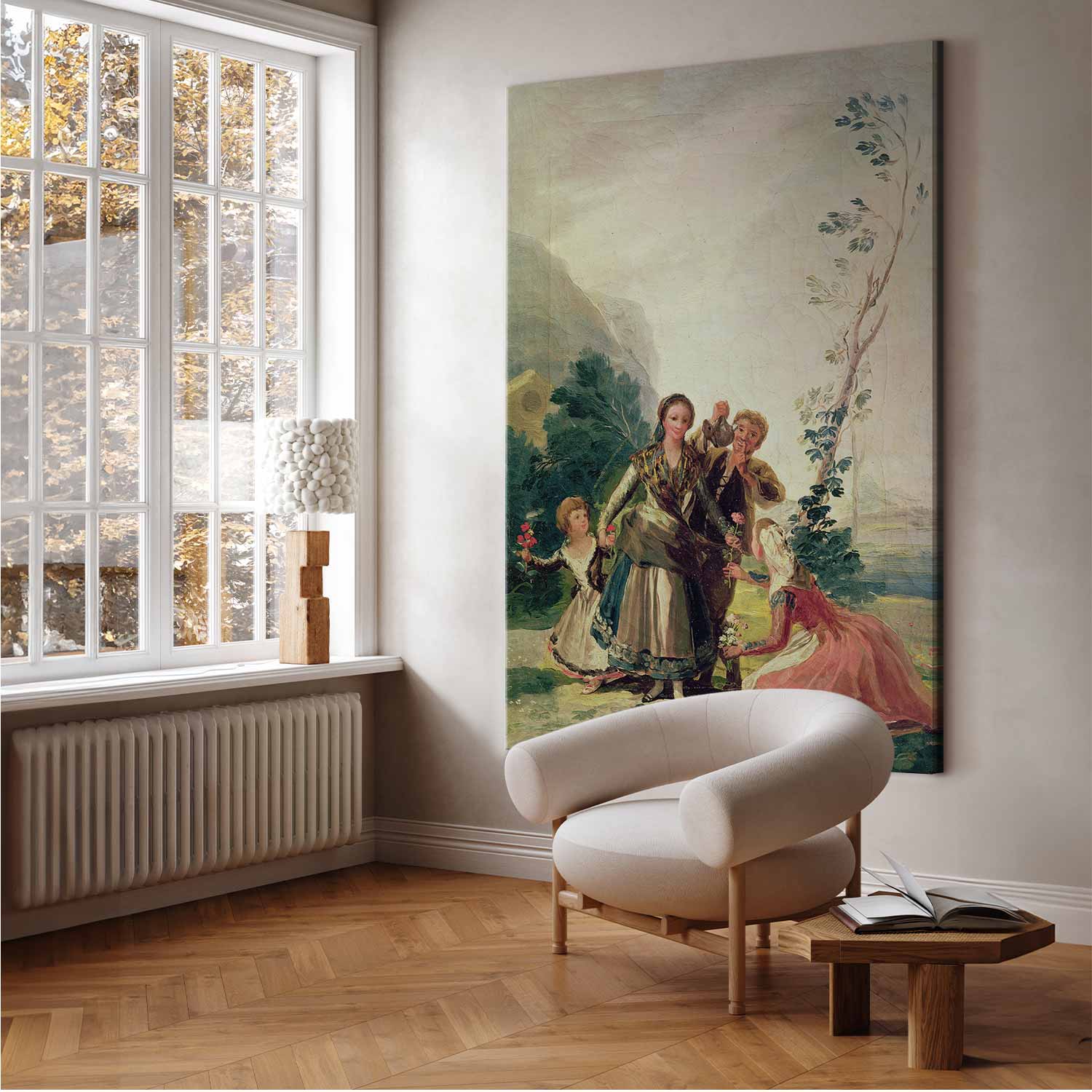 Wandbild XXL - Francisco Goya – The Flower Girls (Spring) – Bild 5