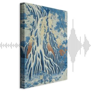 Leinwandbild - Hokusai Katsushika – Kirifuri Fall on Kurokami Mount