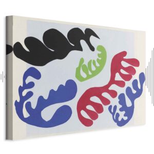 Leinwandbild - Henri Matisse – Lagoon III (from Jazz)