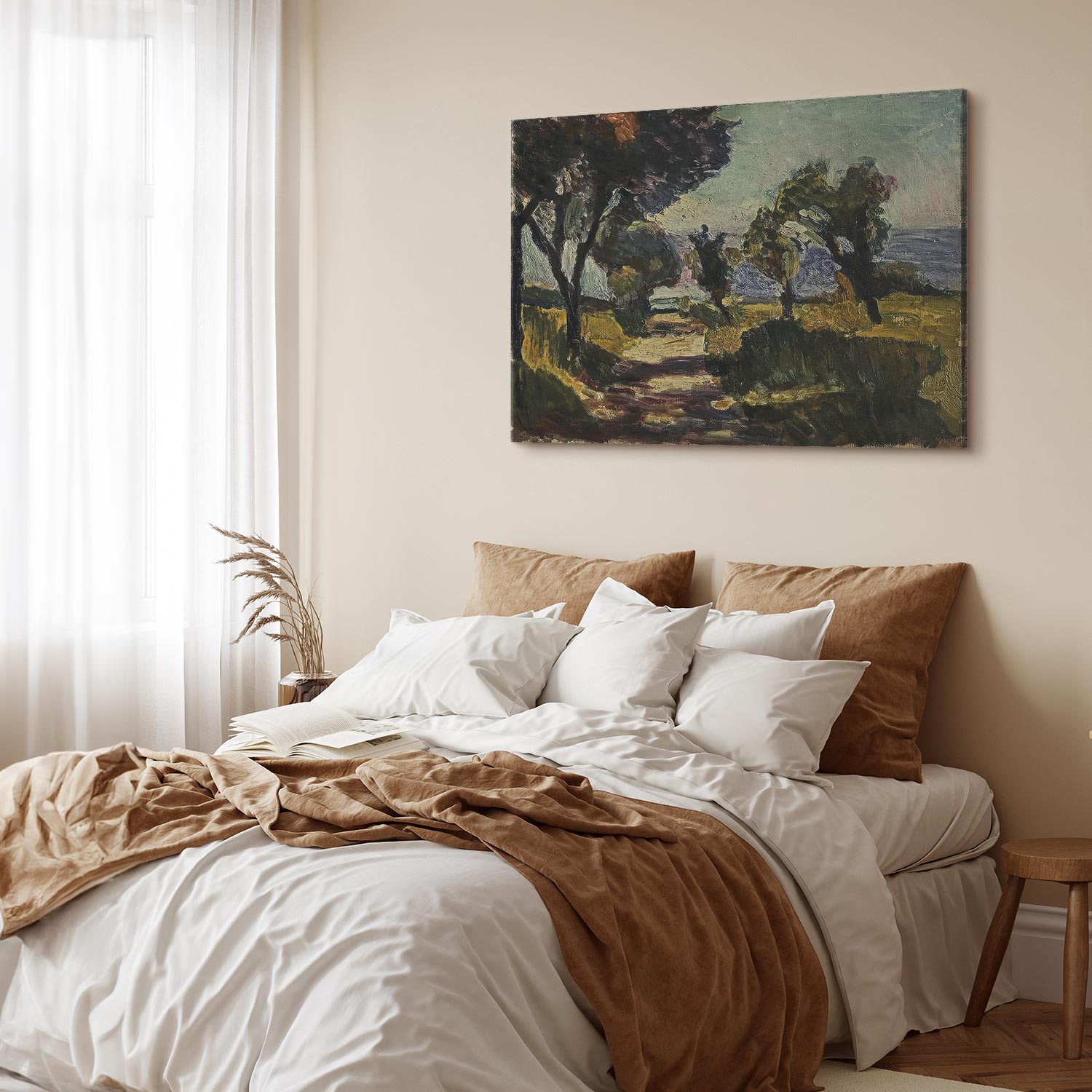 Leinwandbild - Henri Matisse – Corsican Landscape with Olive Trees – Bild 6