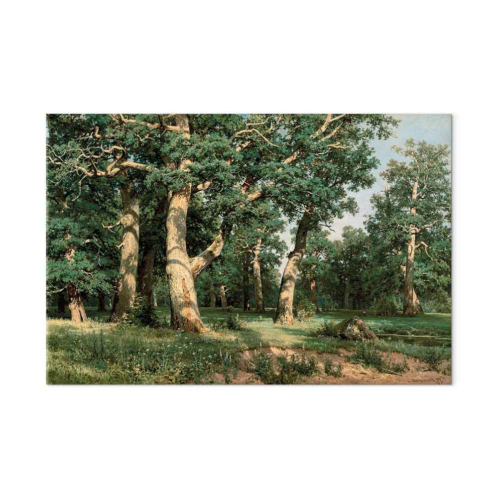 Leinwandbild - Ivan Shishkin – Oak Forest – Bild 2