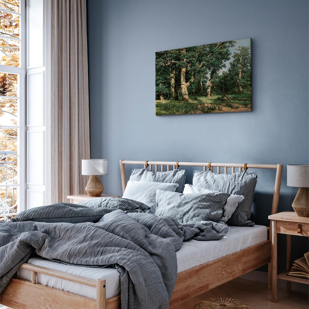 Leinwandbild - Ivan Shishkin – Oak Forest – Bild 6