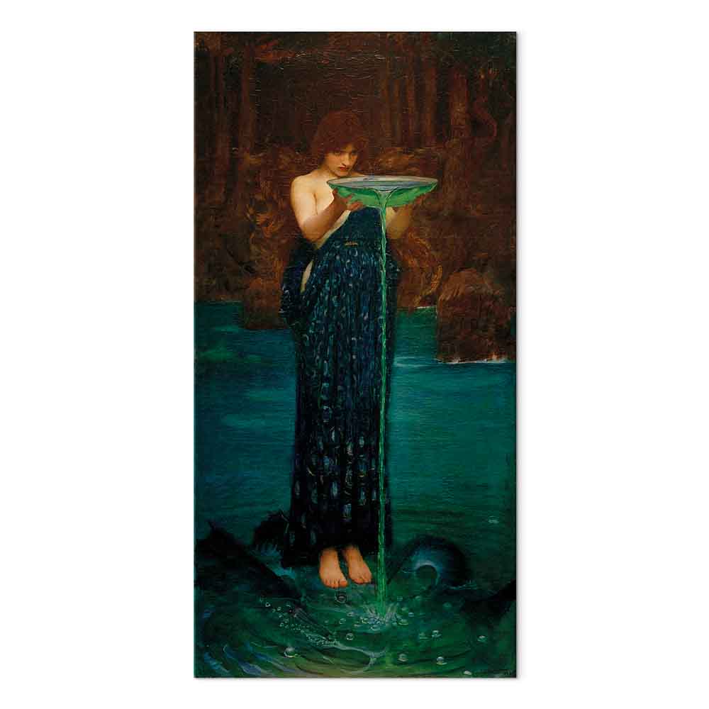 Leinwandbild - John William Waterhouse – Circe Invidiosa – Bild 2
