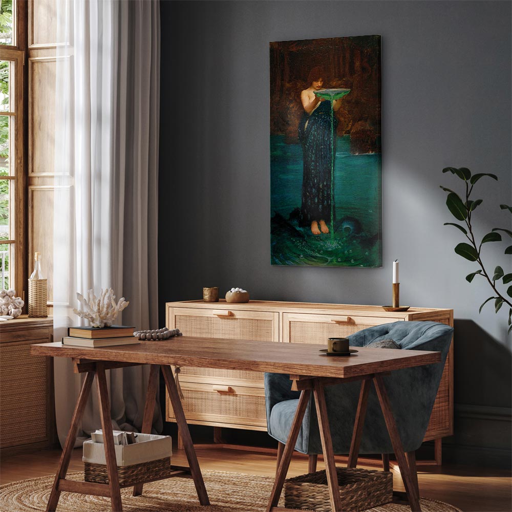 Leinwandbild - John William Waterhouse – Circe Invidiosa – Bild 7