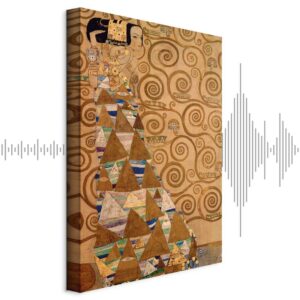Leinwandbild - Gustav Klimt – Expectation
