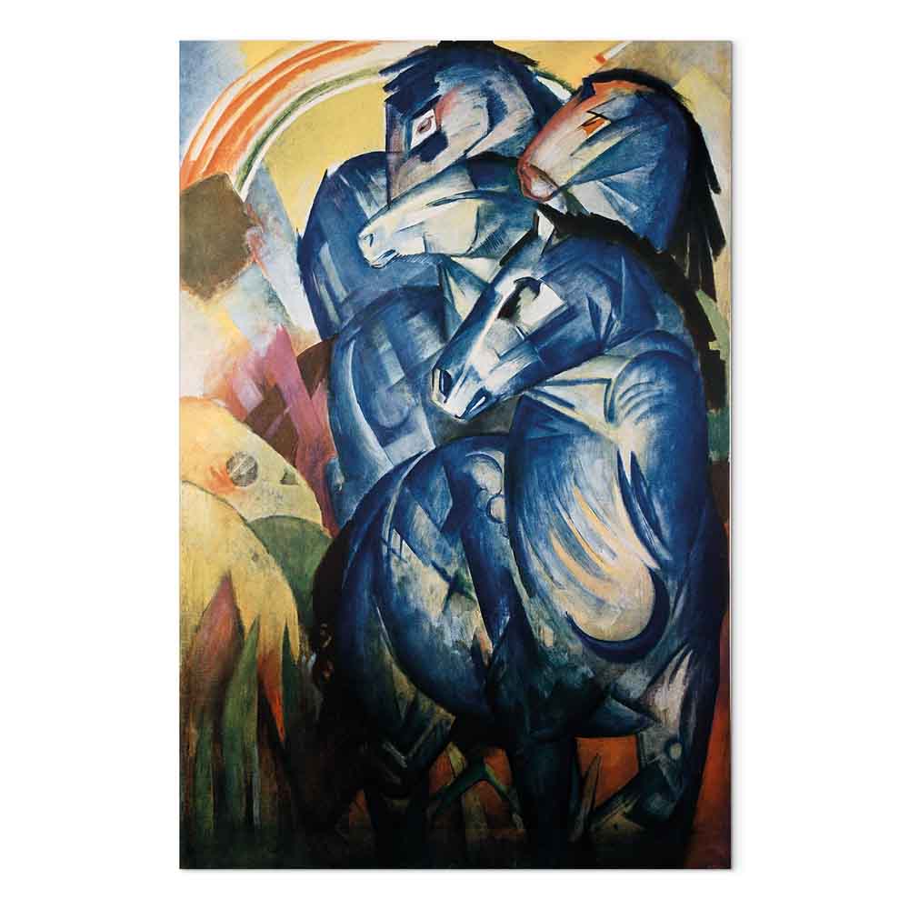 Leinwandbild - Franz Marc – The tower of blue horses – Bild 2