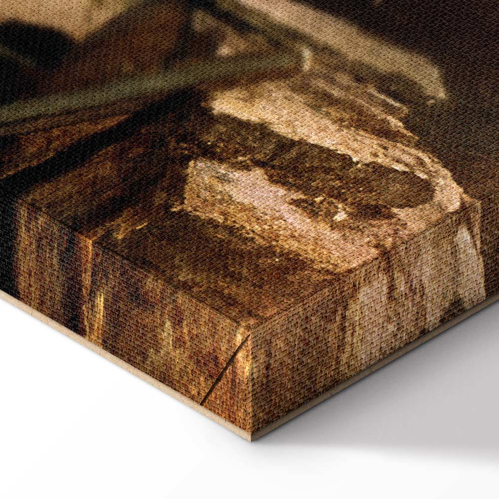 Leinwandbild - Carl Spitzweg – Im Dachstübchen – Bild 8