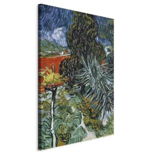 Wandbild XXL - Vincent Van Gogh – The Garden of Dr. Gachet in Auvers