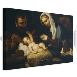 Leinwandbild - Tintoretto – The Holy Family