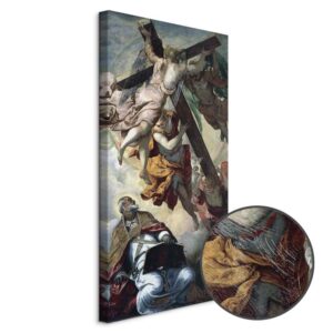 Leinwandbild - Tintoretto – Apparition of the Cross to St. Peter