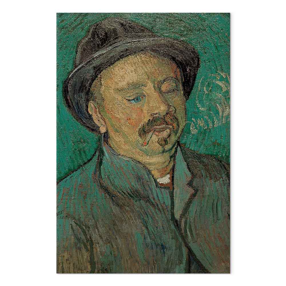 Leinwandbild - Vincent Van Gogh – Portrait of a one eyed man – Bild 2
