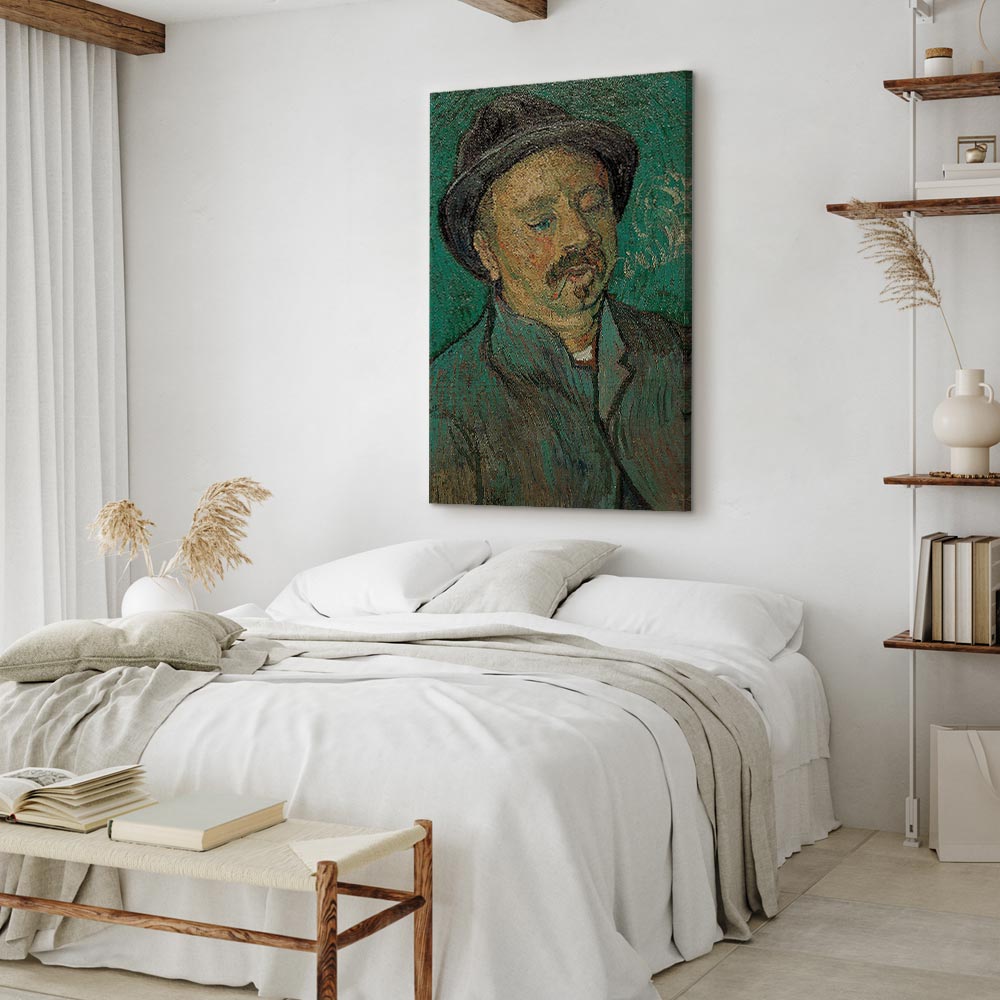 Leinwandbild - Vincent Van Gogh – Portrait of a one eyed man – Bild 6
