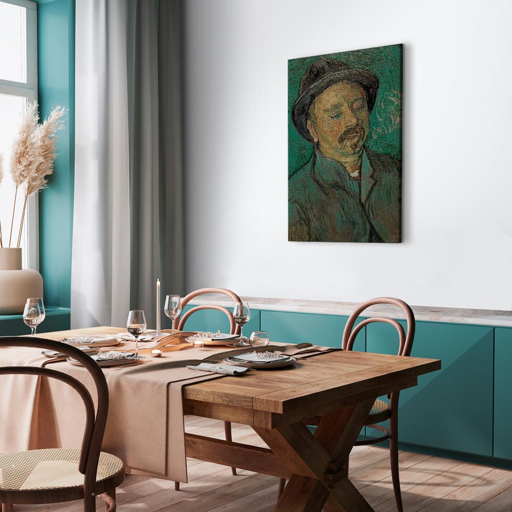 Leinwandbild - Vincent Van Gogh – Portrait of a one eyed man – Bild 7