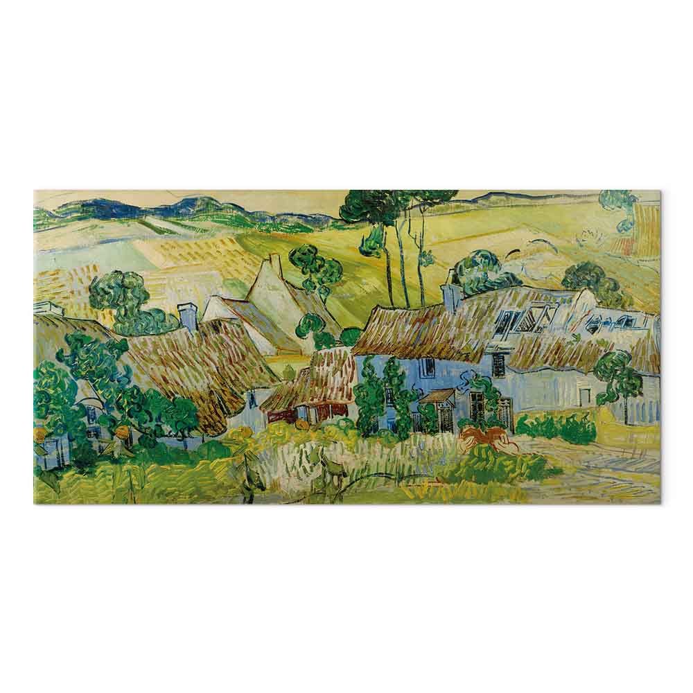 Leinwandbild - Vincent Van Gogh – Farms near Auvers – Bild 2