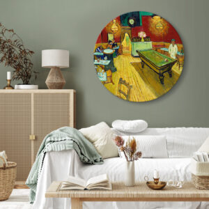 Rundes Bild - Vincent van Gogh – The Night Café