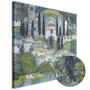 Leinwandbild - Gustav Klimt – Church in Casson