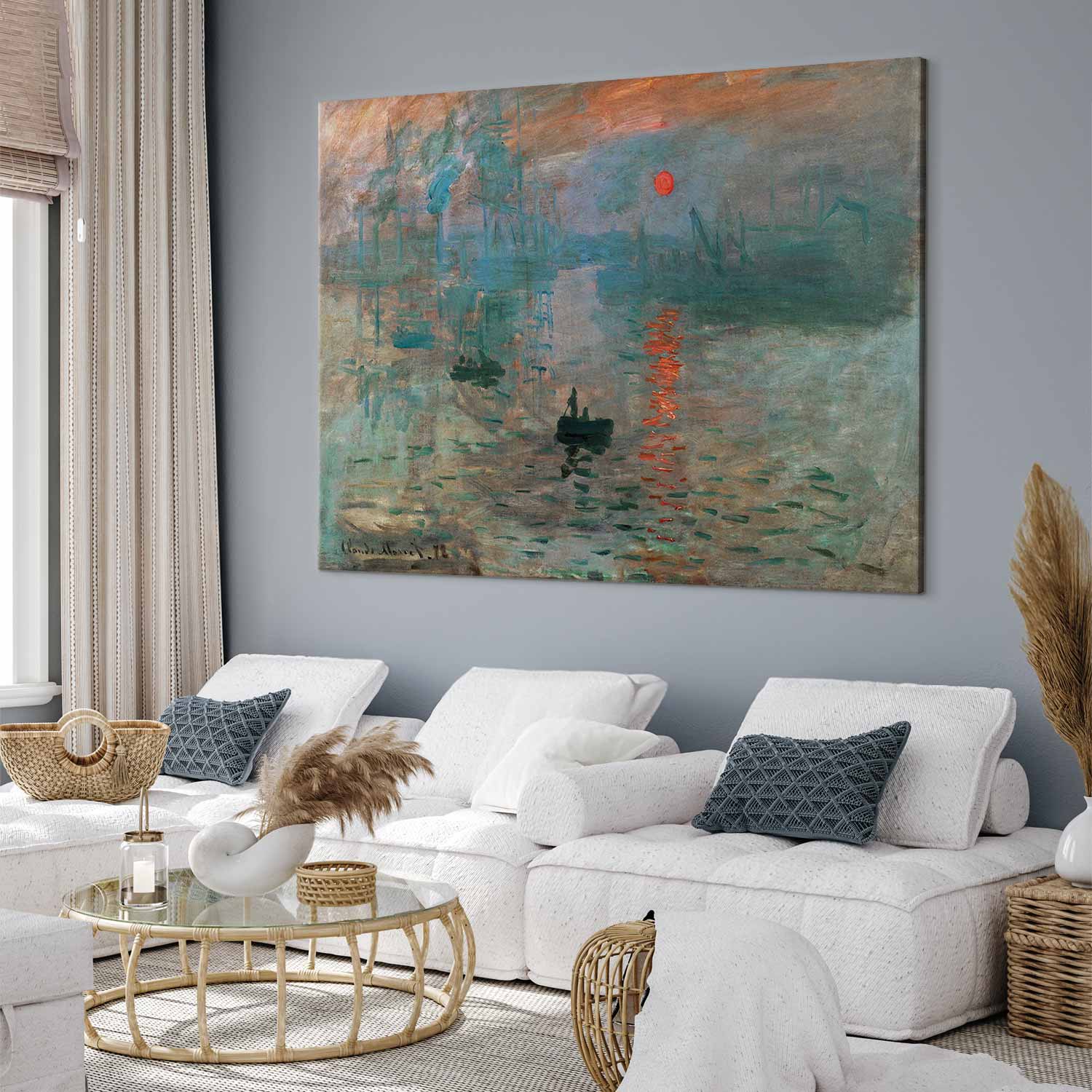Wandbild XXL - Claude Monet – Impression, Sunrise – Bild 6