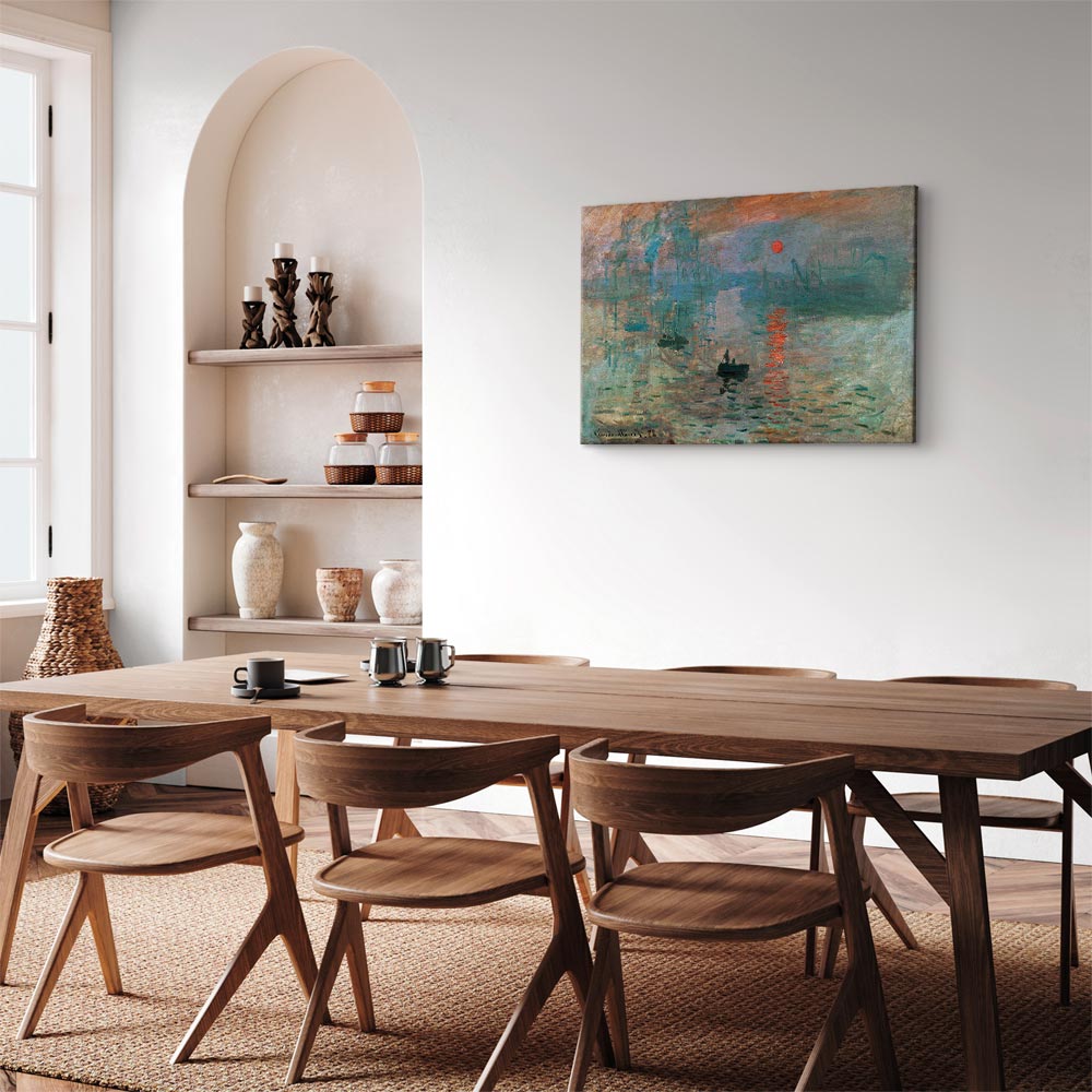 Leinwandbild - Claude Monet – Impression, Sunrise – Bild 7