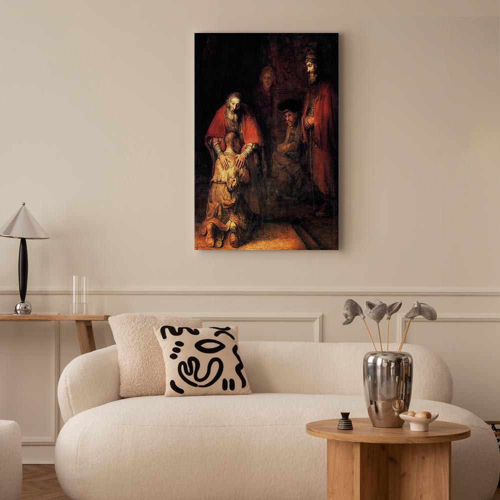 Leinwandbild - Rembrandt – The Return of the Prodigal Son – Bild 5